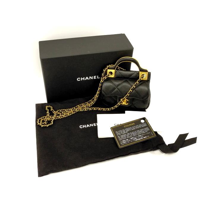 CHANEL 【中古】CHANEL ミニ チェーン クラッチ ショルダー CHANEL 【中古】CHANEL ミニ チェーン クラッチ ショルダー
