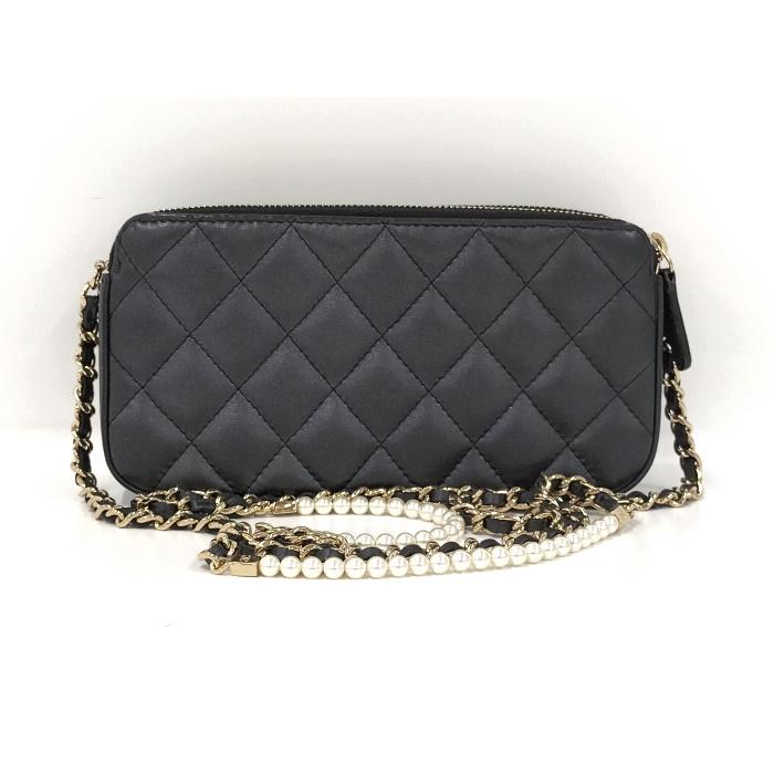 CHANEL 【中古】CHANEL チェーンウォレット マトラッセ