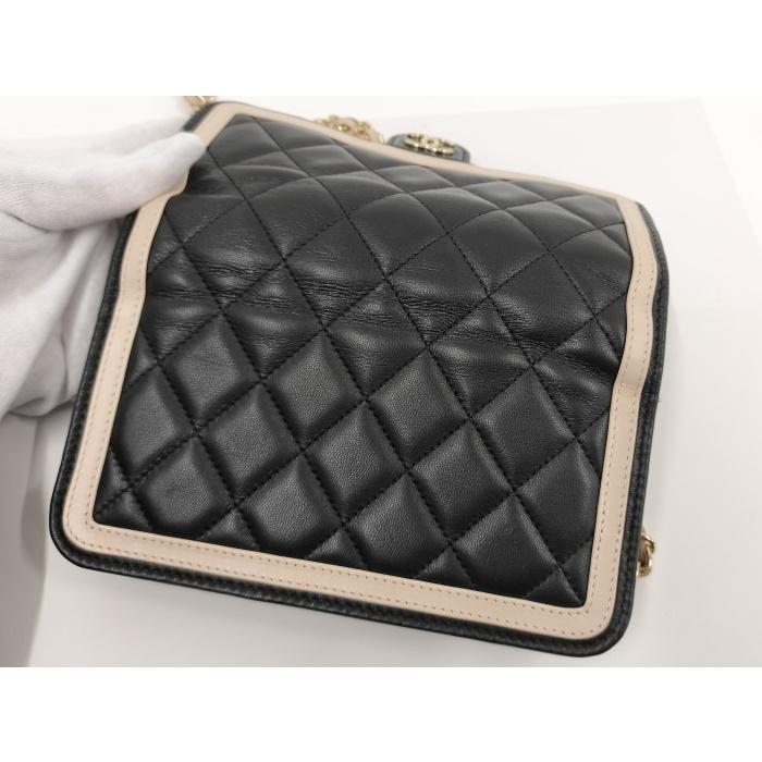 【中古】CHANEL チェーンウォレット レザー ブラック AP3559｜jjcollection2008｜05