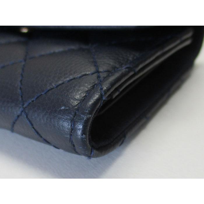 キャビアスキン 【中古】CHANEL ボーイ シャネル 4連 キーケース キャビアスキン 【中古】CHANEL ボーイ シャネル 4連 キーケース