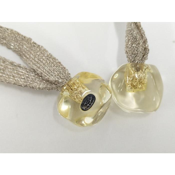 【中古】CHANEL ネックレス ココマーク 樹脂 クリア 02P｜jjcollection2008｜08