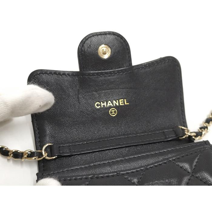 CHANEL（シャネル） クラシックフラップカードケース マトラッセ