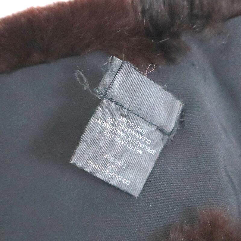 CHANEL シャネル ラパンファー マフラー ブラウン ラビットファー 
