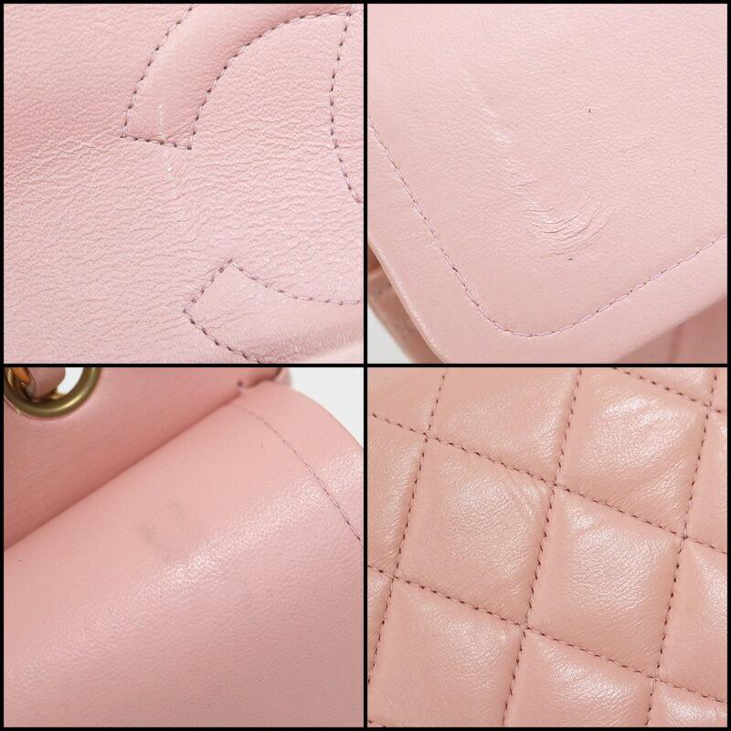 CHANEL シャネル マトラッセ25 チェーンショルダーバッグ Wフラップ