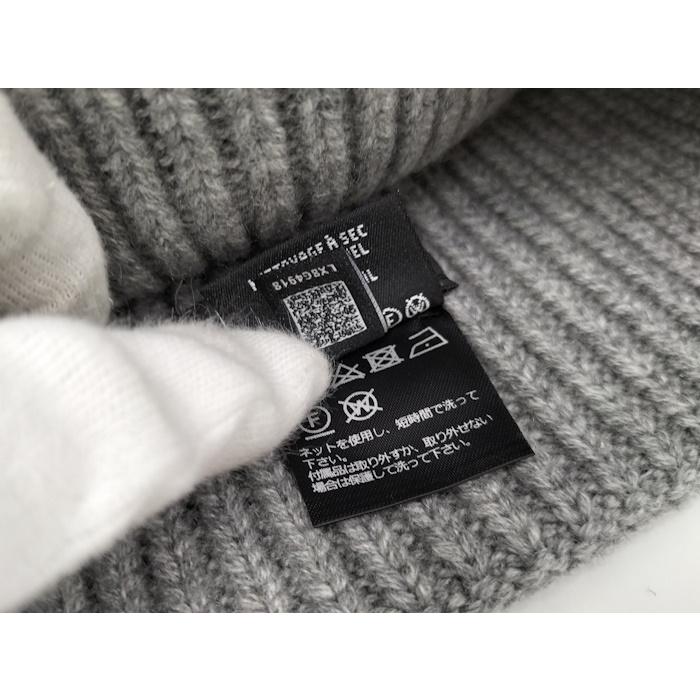 CHANEL ニット帽 ロゴ グレー カシミヤ AAA410 : JJコレクション CHANEL ニット帽 ロゴ グレー カシミヤ AAA410 : JJコレクション