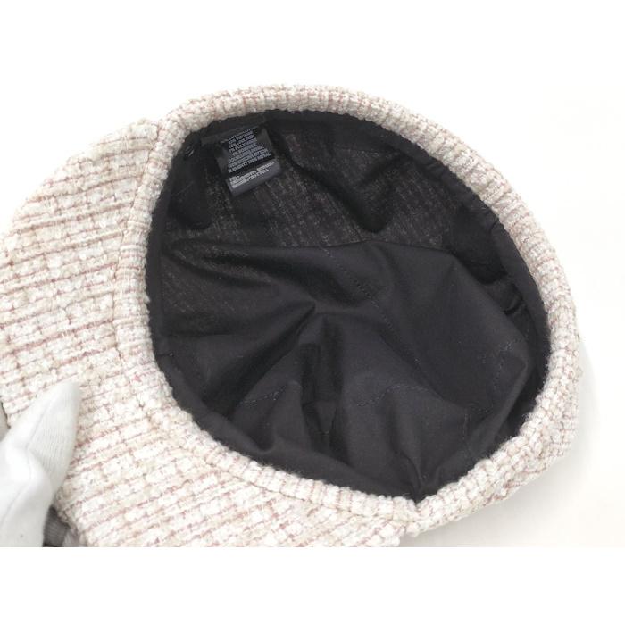CHANEL ピンク　キャップ　ツイード　キャスケット　新品未使用 210.jpg