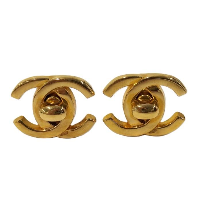 CHANEL イヤリング ココマーク メッキ ゴールド 95A : JJコレクション  