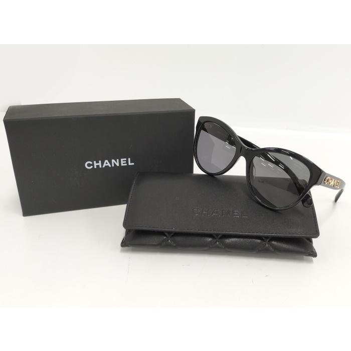 CHANEL 【中古】CHANEL サングラス プラスティック ブラック CHANEL 【中古】CHANEL サングラス プラスティック ブラック