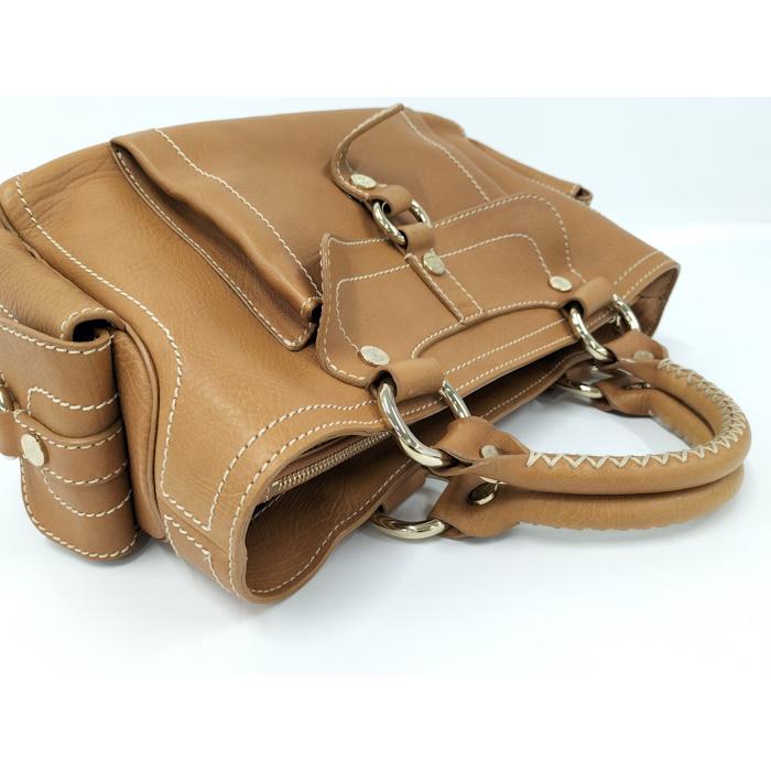 セリーヌ　ブギーバッグ　ブラウン CELINE（セリーヌ） ブギーバッグ ハンドバッグ レザー ブラウン : JJ