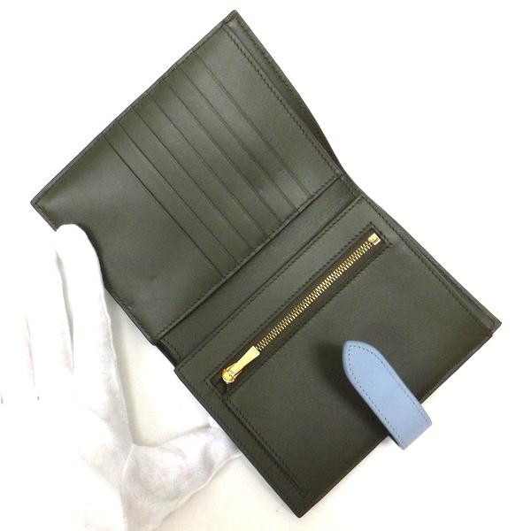 CELINE（セリーヌ） ミディアム・ストラップウォレット 財布 グレ