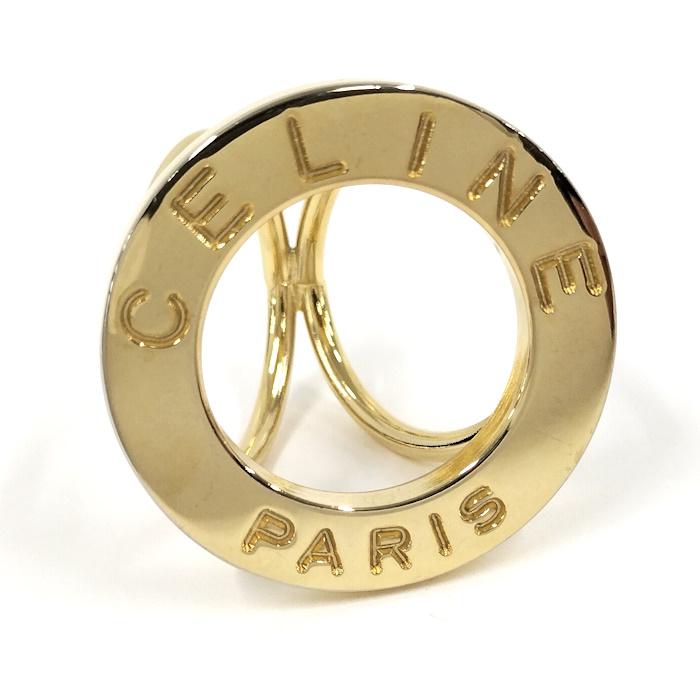 CELINE（セリーヌ） スカーフリング メッキ ゴールド : JJコレクション