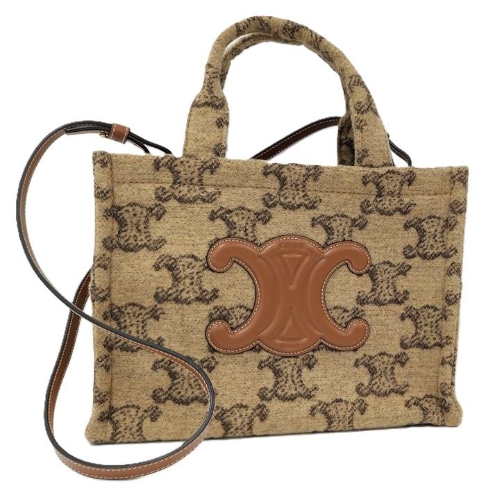 CELINE（セリーヌ） スモール カバタイス 2WAYハンドバッグ トリオンフ