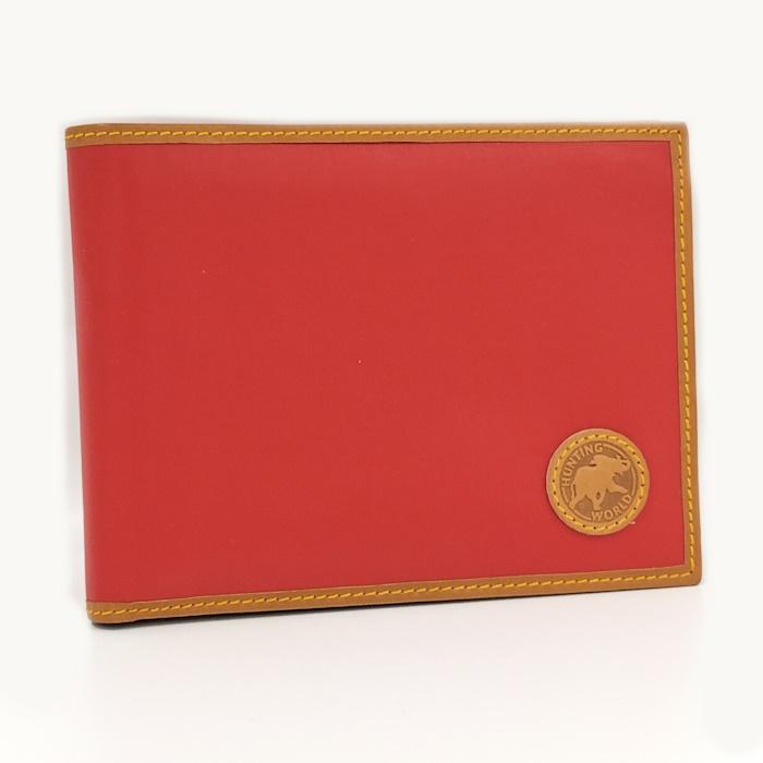 Hunting World HUNTING WORLD 二つ折り財布 バチュー レッド : JJ  