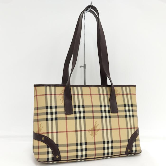 BURBERRY（バーバリー） トートバッグ ショルダーバッグ ノバチェック 