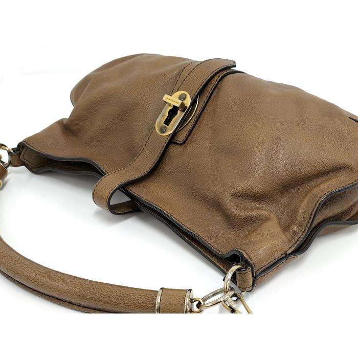 BURBERRY 2WAYショルダーバッグ レザー ブラウン : JJ BURBERRY 2WAYショルダーバッグ レザー ブラウン : JJ