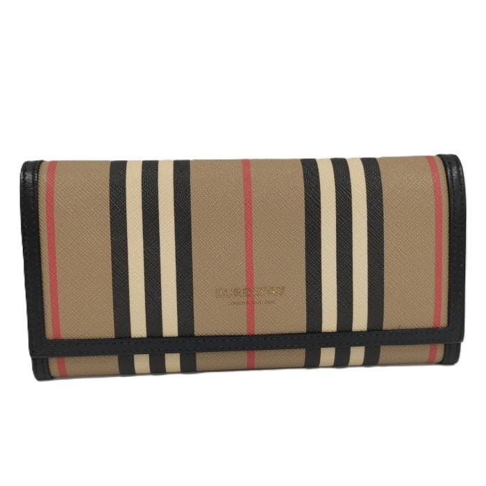BURBERRY（バーバリー） 二つ折り長財布 ノバチェック PVC : JJ