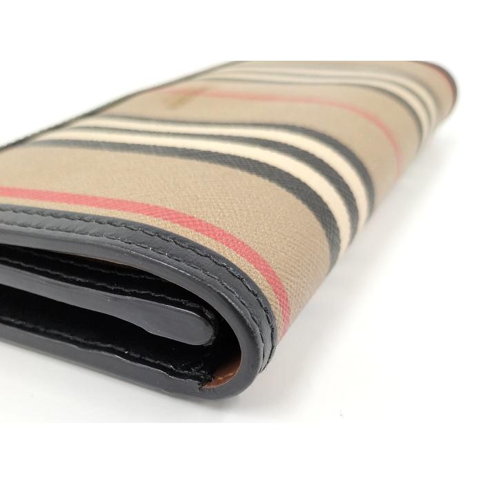 BURBERRY（バーバリー） 二つ折り長財布 ノバチェック PVC : JJ