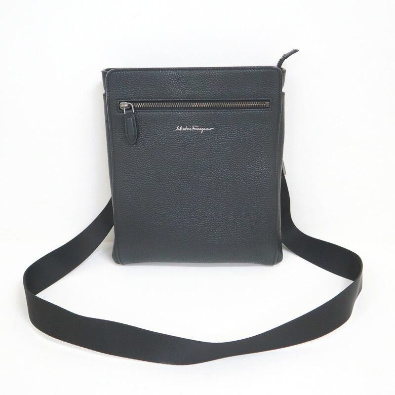 S.Ferragamo フェラガモ ショルダーバッグ ブラック FZ-24 0471 : JJ