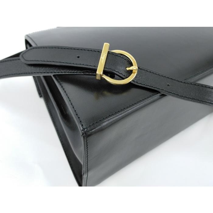 フェラガモ ガンチーニ 2way ショルダーバッグ ブラック BA212181 FERRAGAMO 【中古】サルバトーレ フェラガモ 2WAY ショルダー