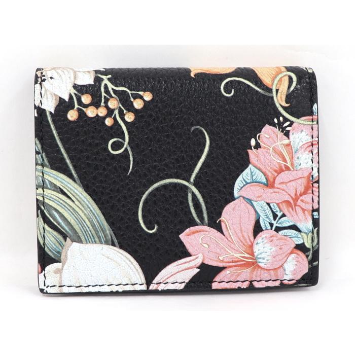 サルバトーレフェラガモ 2つ折り財布 花柄