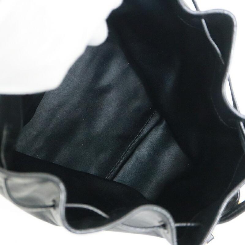 S.Ferragamo フェラガモ バックパック ガンチーニ ブラック レザー