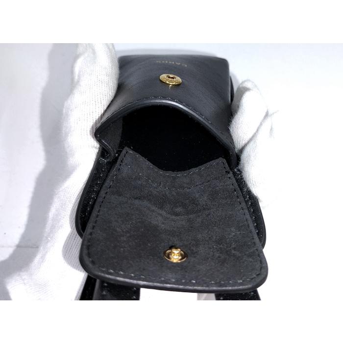 FENDI フォンポーチ カードケース付き レザーブラック 8C0654 : JJ