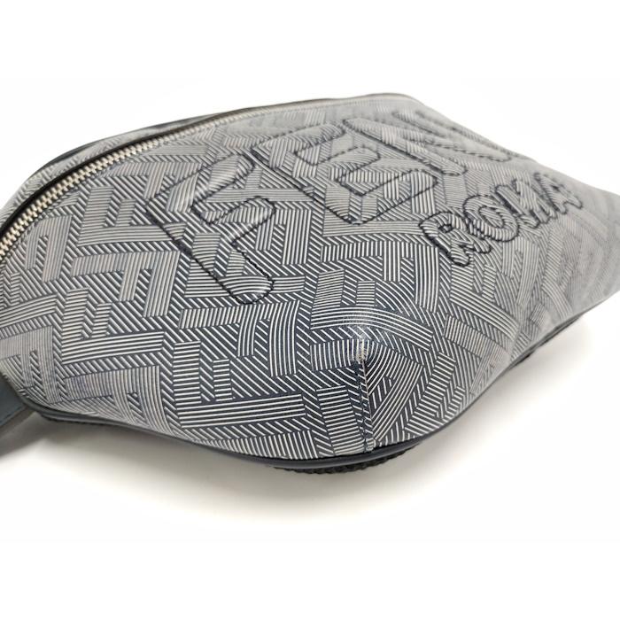 FENDI ベルトバッグ PVC レザー ネイビー系 7VA562 【公式通販】
