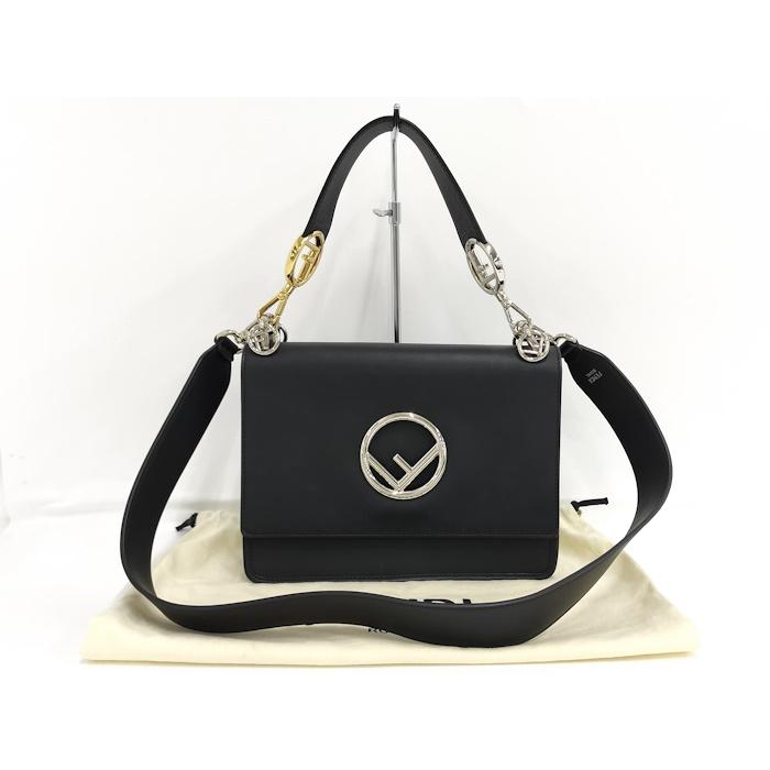 FENDI（フェンディ） FENDI 2WAYショルダーバッグ キャナイエフ レザー 