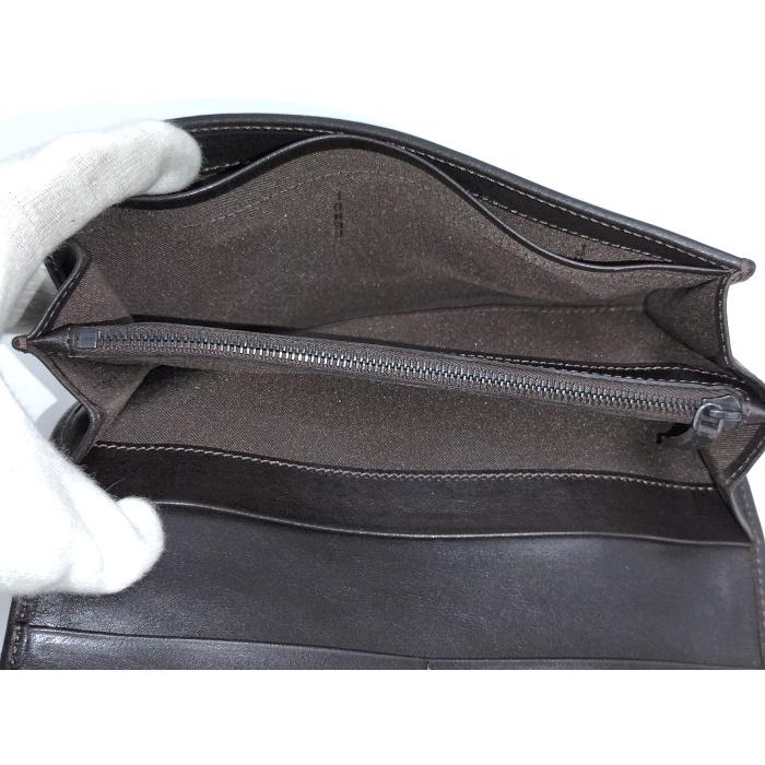 ズッキーノ フェンディ FENDI 二つ折り キャンバス キャンバス×レザー