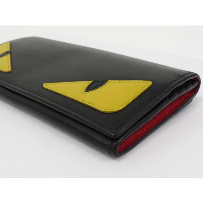 ✨人気モデル✨FENDI 折り財布　モンスター　バグズアイ　ブラック　バイカラー 楽天市場】【財布】FENDI フェンディ バッグバグズ モンスター