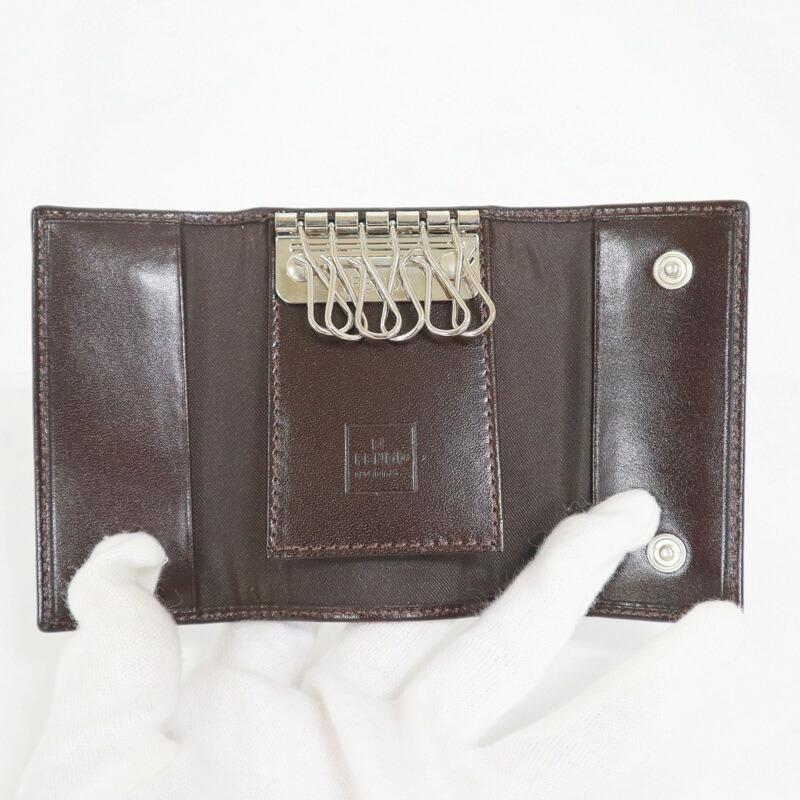 新品未使用　FENDI フェンディ　ペカン柄　6連キーケース 楽天市場】中古 フェンディ 小物 6連キーケース Bランク ペカン柄