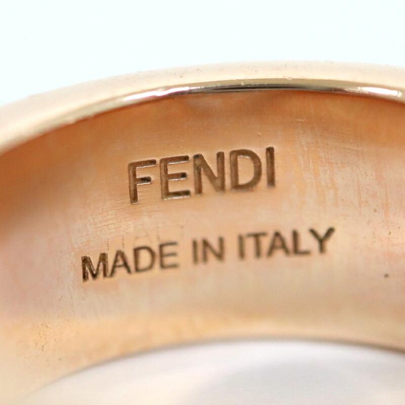 FENDI フェンディ エフイズフェンディ リング ピンクゴールド GP S 