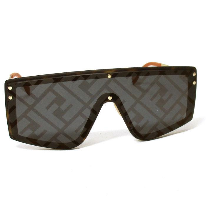FENDI 【中古】フェンディ サングラス ファビュラス ブラウン