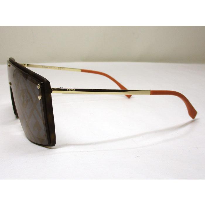 FENDI 【中古】フェンディ サングラス ファビュラス ブラウン