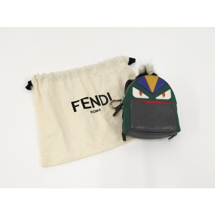FENDI 【中古】FENDI バグズ チャーム キーホルダー モンスター