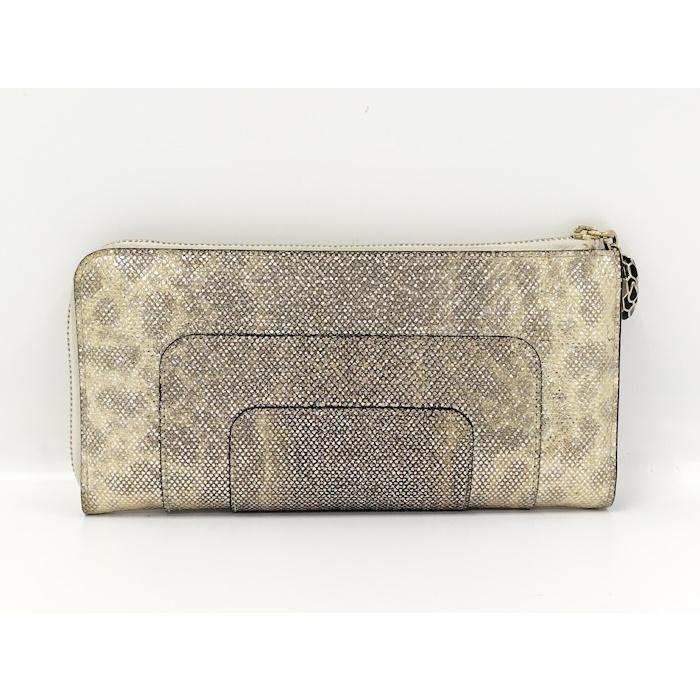 ◇ブルガリ◇レザー/セルペンティ/フォーエバー/ラウンドファスナー/長財布 BVLGARI セルペンティ フォーエバー ラウンドファスナー 長財布