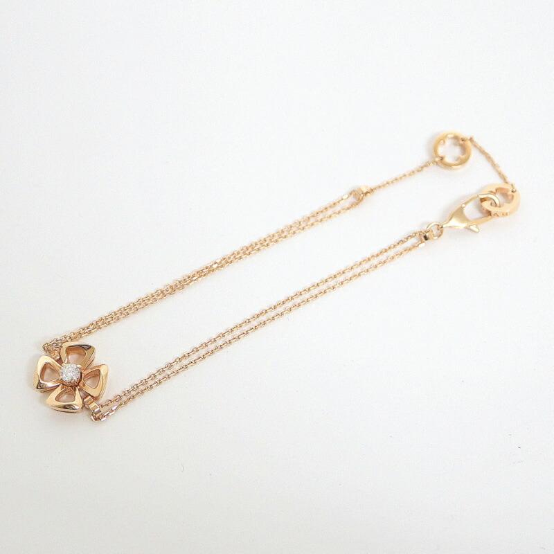 BVLGARI ブルガリ フィオレヴァーブレスレット PG750 ダイヤモンド_1