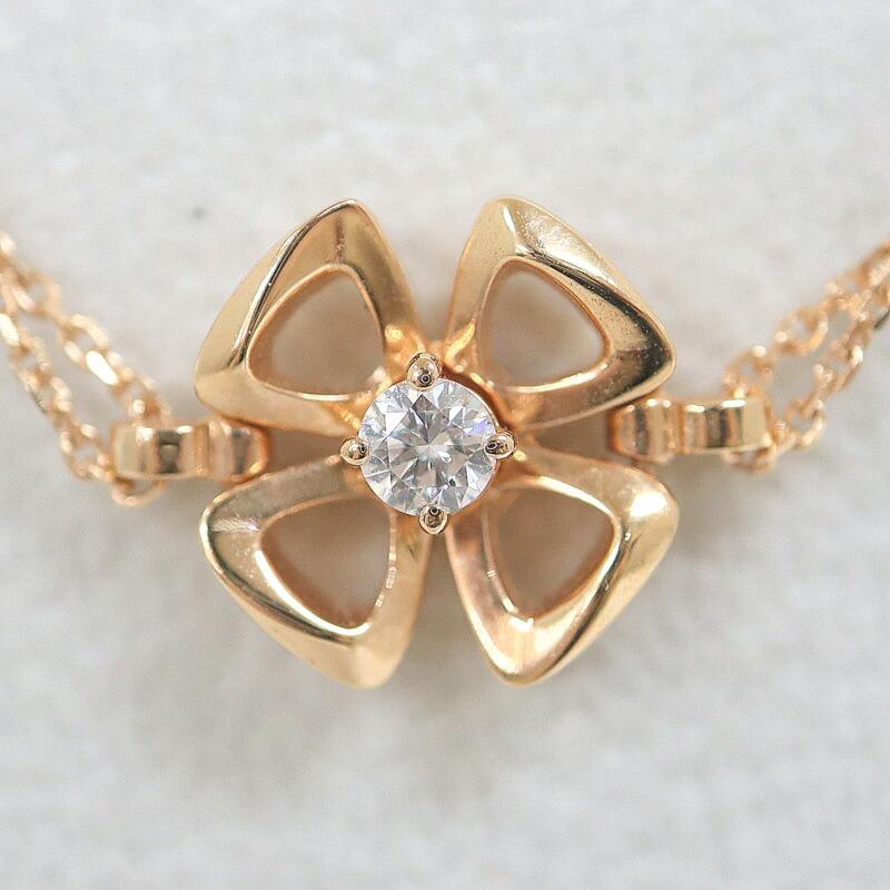 BVLGARI ブルガリ フィオレヴァーブレスレット PG750 ダイヤモンド_2