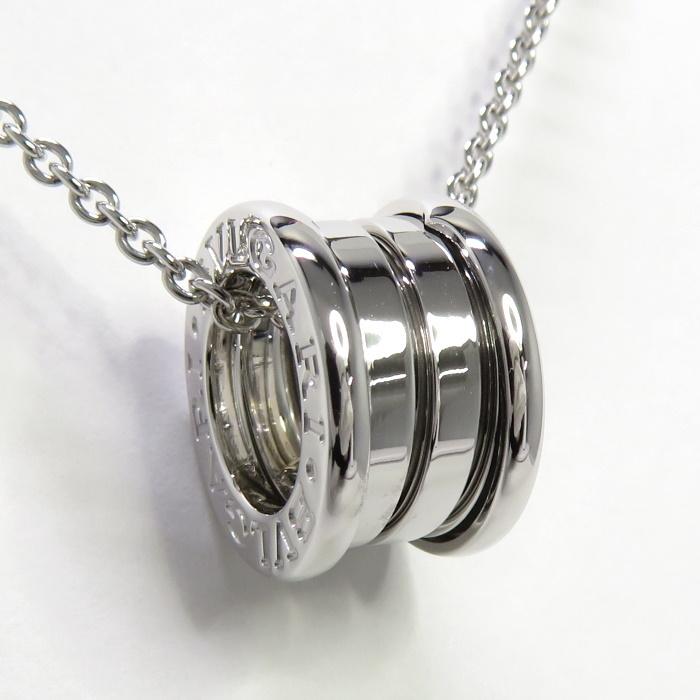 BVLGARI 【中古】BVLGARI B-ZERO1 ビーゼロワン ネックレス ホワイト  