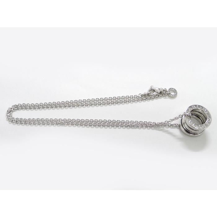 BVLGARI ネックレス ビーゼロワン 750WG K18WG BVLGARI ネックレス ビーゼロワン 750WG K18WG ホワイトゴールド