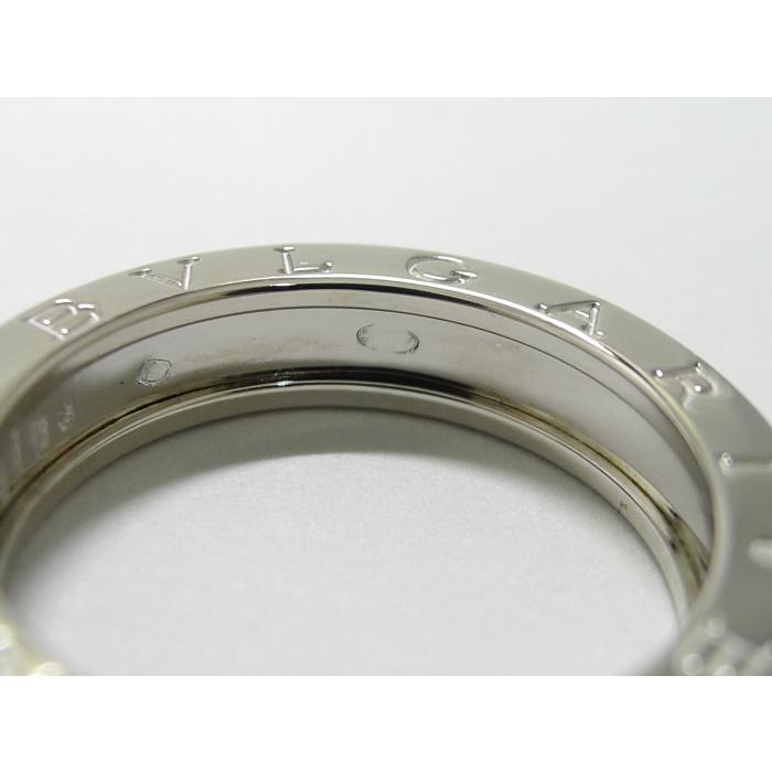 BVLGARI ビーゼロワン リング 750WG K18WG ホワイトゴールド 表記 