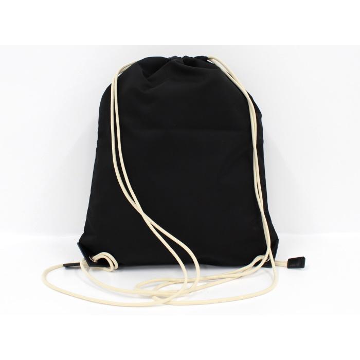 PRADA 【中古】PRADA ナップサック リュック 巾着 ナイロン