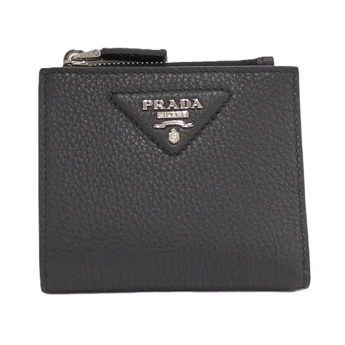 A*♪様 PRADA 二つ折り財布 黒 s-select_pd2ml049-qhh-f0002