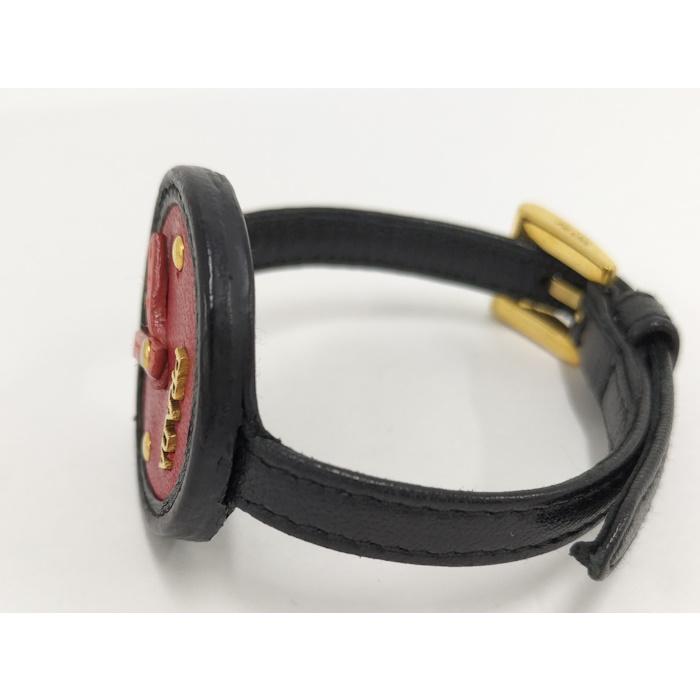 PRADA（プラダ） ブレスレット 時計モチーフ レザー 1AJB35 : JJ