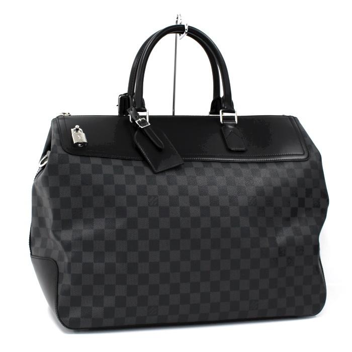 【中古】LOUIS VUITTON ネオ グリニッジ ボストンバッグ ダミエ グラフィット N41164｜jjcollection2008