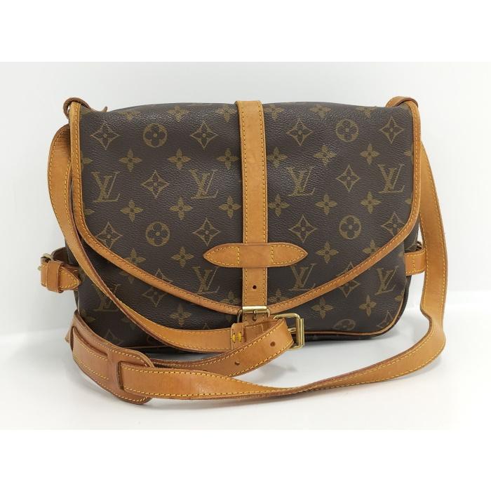 中古】LOUIS VUITTON ショルダーバッグ ソミュール30 モノグラム