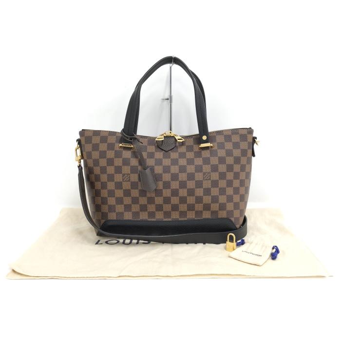Louis Vuitton Hydepark ダミエエベヌ ハンドバッグ