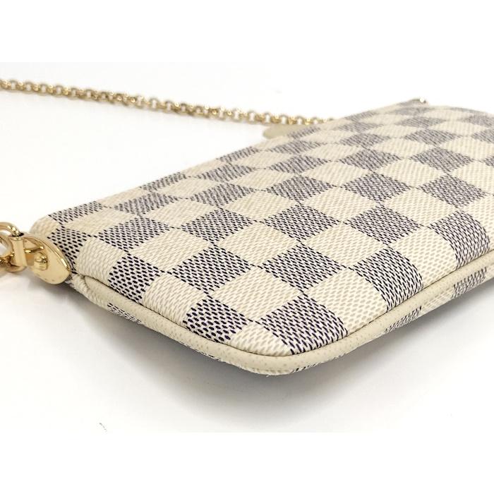 【中古】LOUIS VUITTON ポシェット ミラMM ハンドバック ダミエ アズール N63090｜jjcollection2008｜05