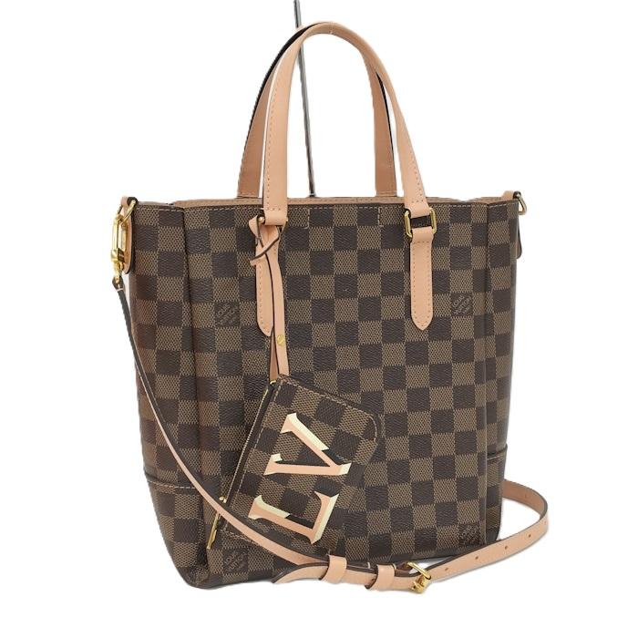 LOUIS VUITTON ベルモントNV BB 2WAYハンドバッグ ダミエ エベヌ