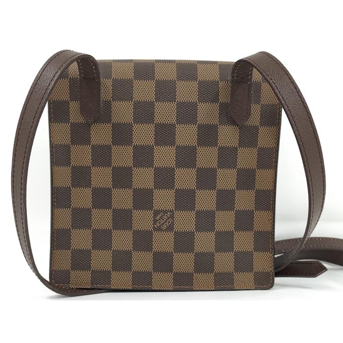 【美品】【ルイヴィトン】　ピムリコ　ダミエ　ショルダーバッグ LOUIS VUITTON ピムリコ ショルダーバッグ ダミエ エベヌ N45272